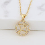 Astrology Sign Necklace Sagittarius