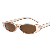 Skinny Frame Sunglasses Champagne