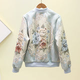 Jacquard Bomber Blue