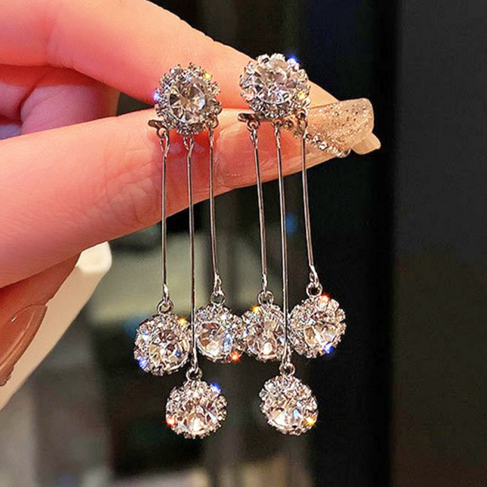 Chandelier Drop Earring Silver