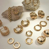 Multipack Earring Set Gold