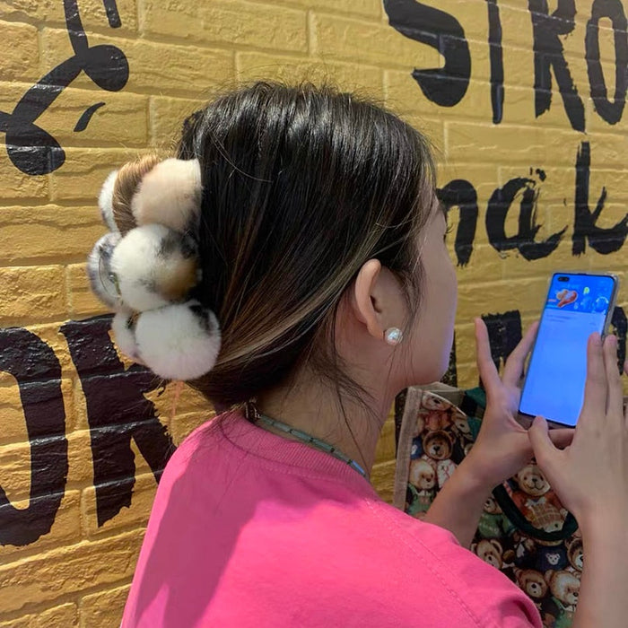 Furry Hair Clip