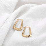 Geometric Hoop Earrings Style 6