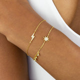 Astro Diamond Gold Bracelet