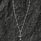 Gold Plated Cross Pendant Necklace