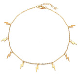 Bohemian Chain Necklace Lightening