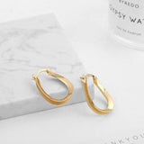 Geometric Hoop Earrings