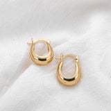 Geometric Hoop Earrings Style 7