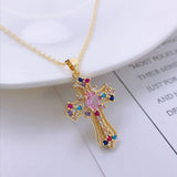 Diamond Cross Necklace