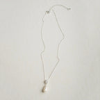 Teardrop Pearl Bridal Necklace