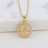 Astrology Sign Necklace Leo