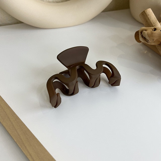 Wavy Hair Clip Espresso