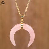 Moon Pendant Necklace
