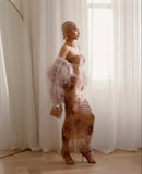 Floral Printed Maxi Dress