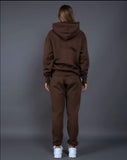 Casual Hoodie and Sweatpants Set