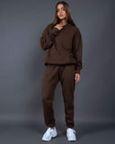 Casual Hoodie and Sweatpants Set