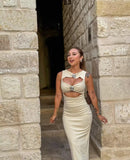 Sleeveless Cut Out Mini Dress