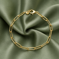Women's Paperclip Bridal Bracelet