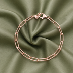 Women's Paperclip Bridal Bracelet