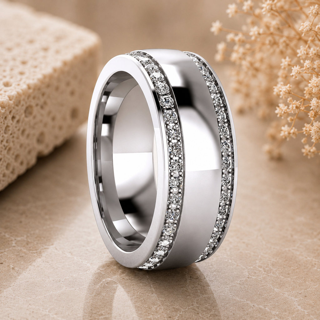 Double Row Wedding Band