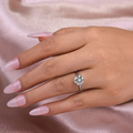 Classic 6-Prong Round Cut Moissanite Ring