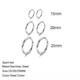 Multipack Earring Set Silver