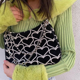 Sweetheart Shoulder Bag Black