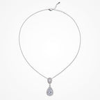 Teardrop Pendant Bridal Necklace