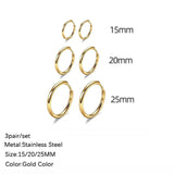 Multipack Earring Set Gold