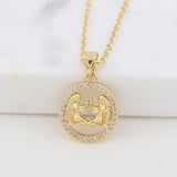 Astrology Sign Necklace Gemini