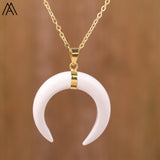 Moon Pendant Necklace