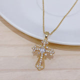 Diamond Cross Necklace